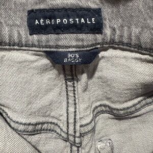 Aeropostale Gray Boyfriend Jeans